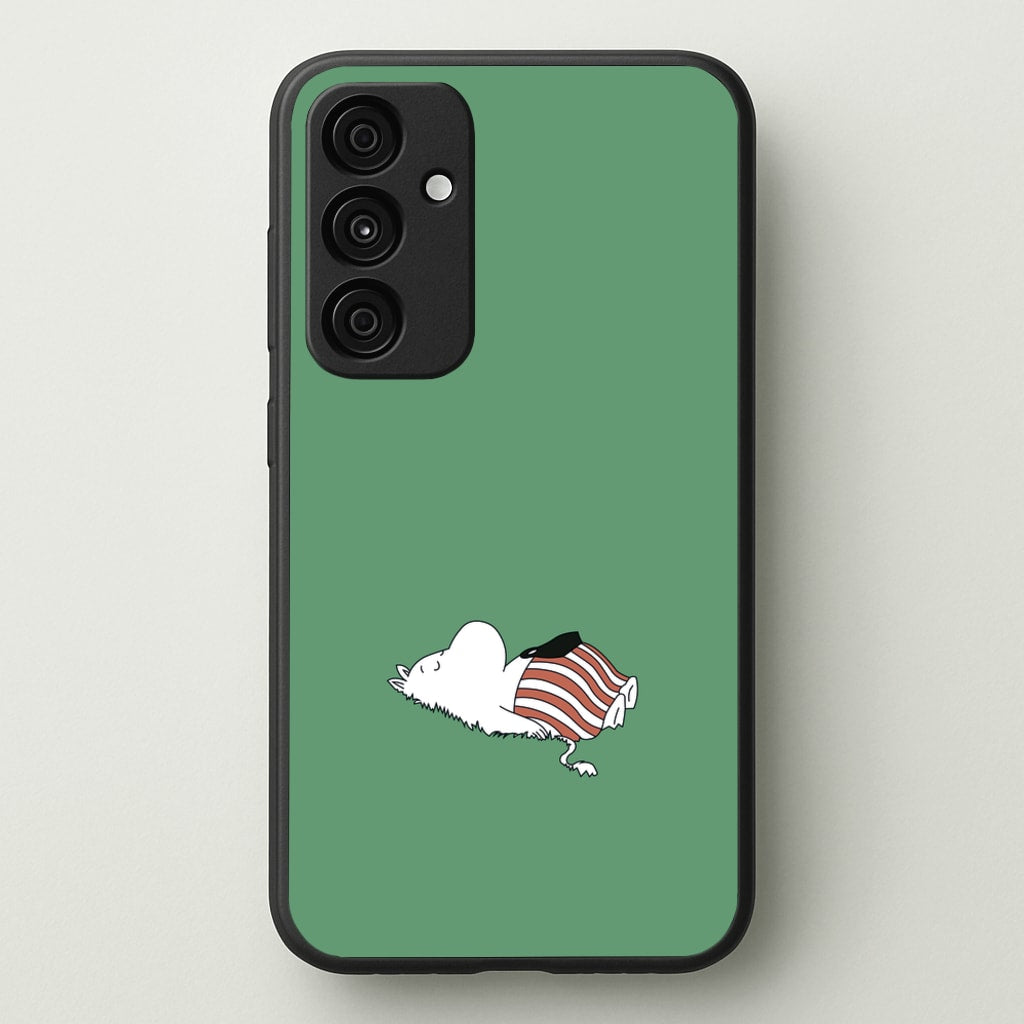 Moom On Grass - Moomin Phone Case for Galaxy A35