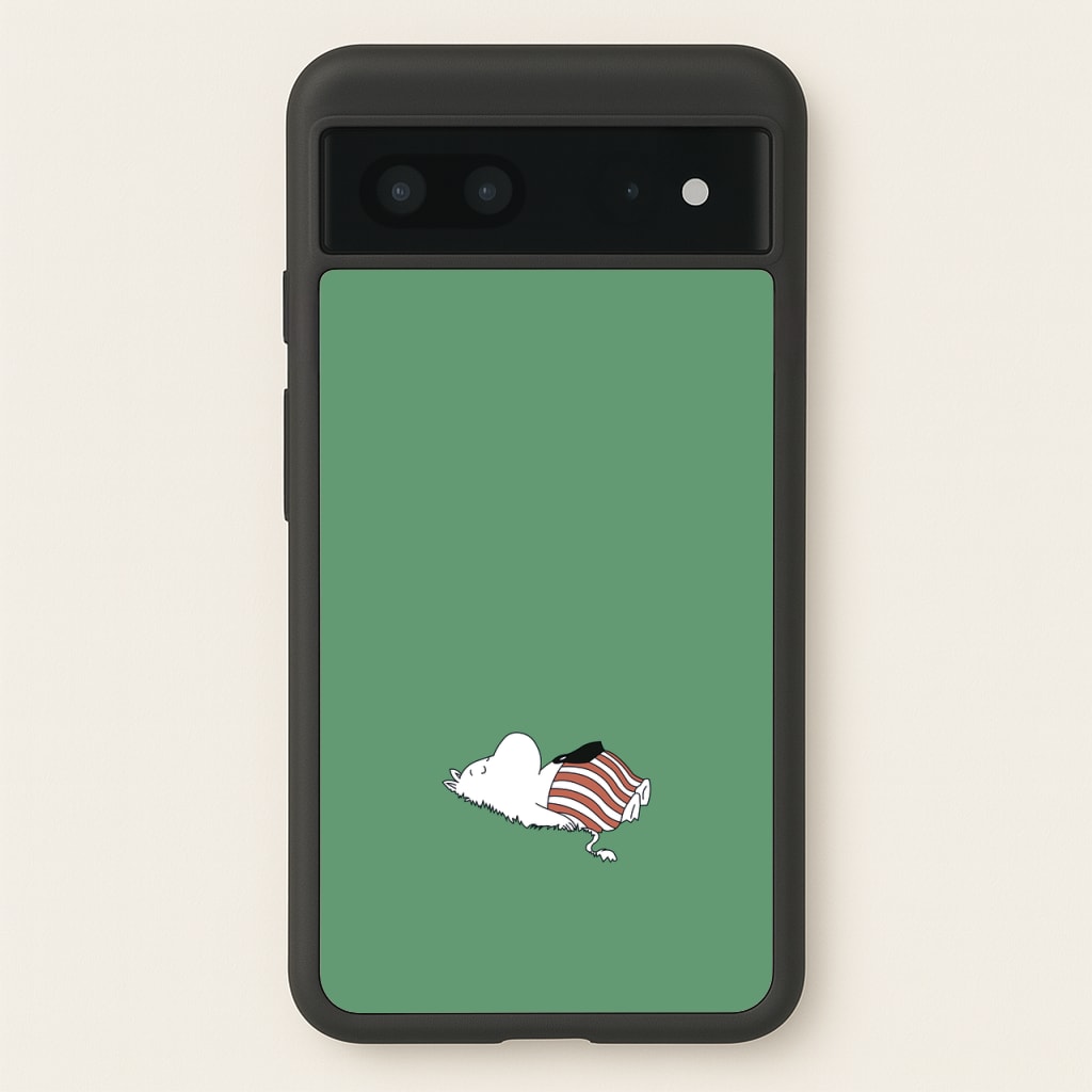 Moom On Grass - Moomin Phone Case for Google Pixel 7