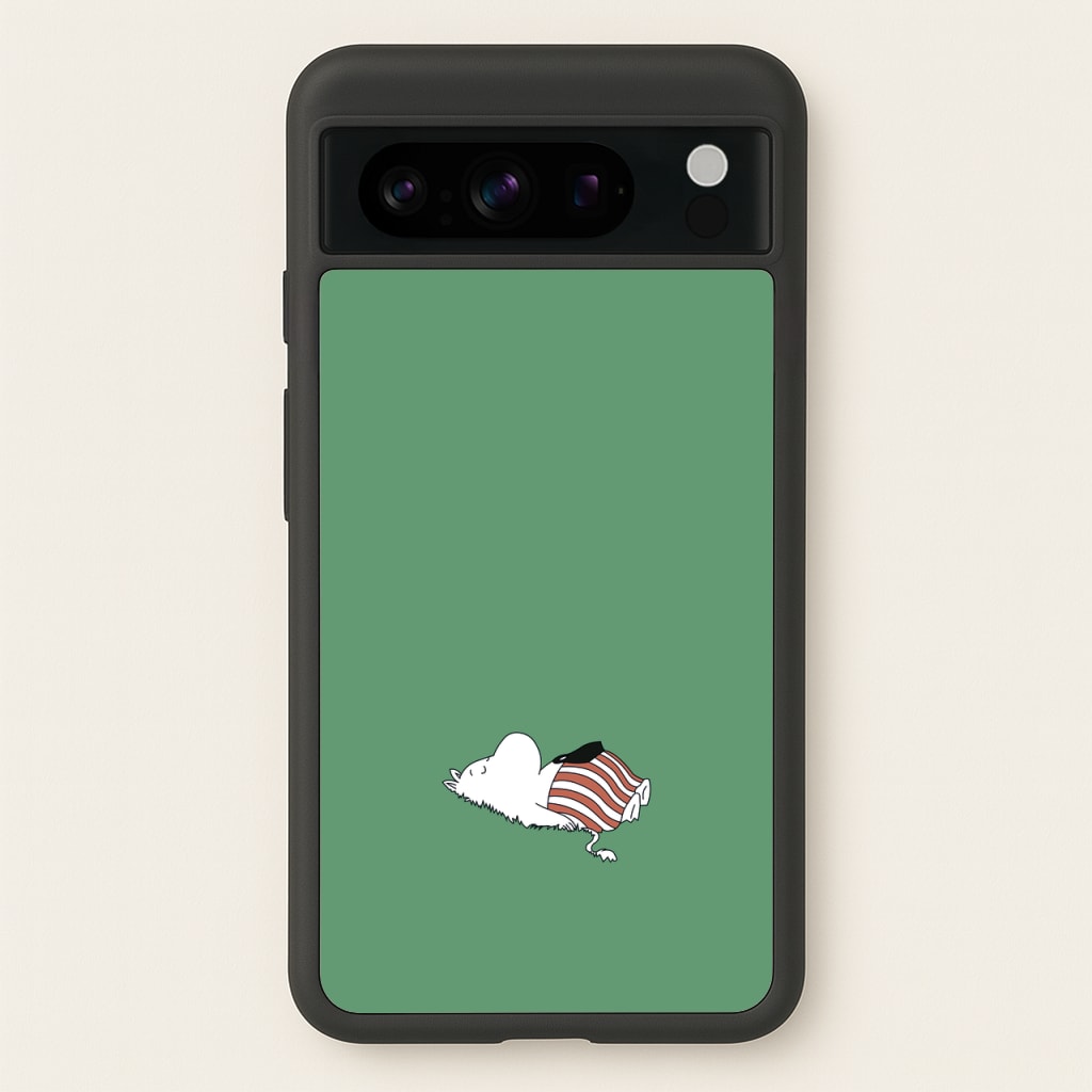 Moom On Grass - Moomin Phone Case for Google Pixel 8 Pro