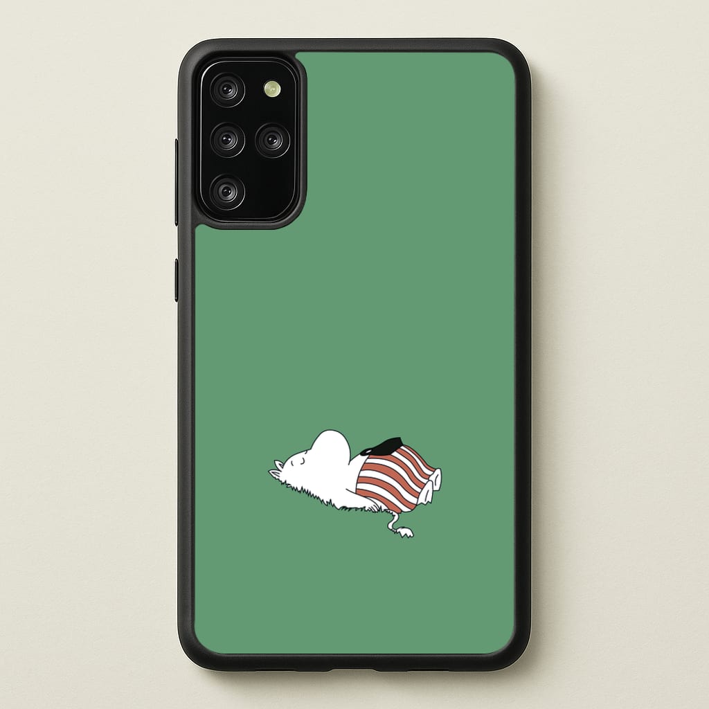 Moom On Grass - Moomin Phone Case for Galaxy S20 Plus