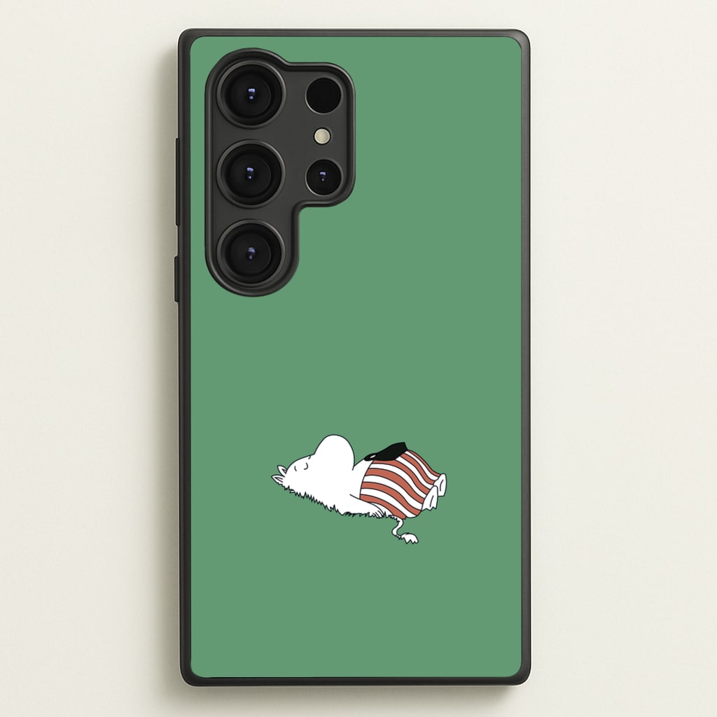 Moom On Grass - Moomin Phone Case for Galaxy S25 Ultra