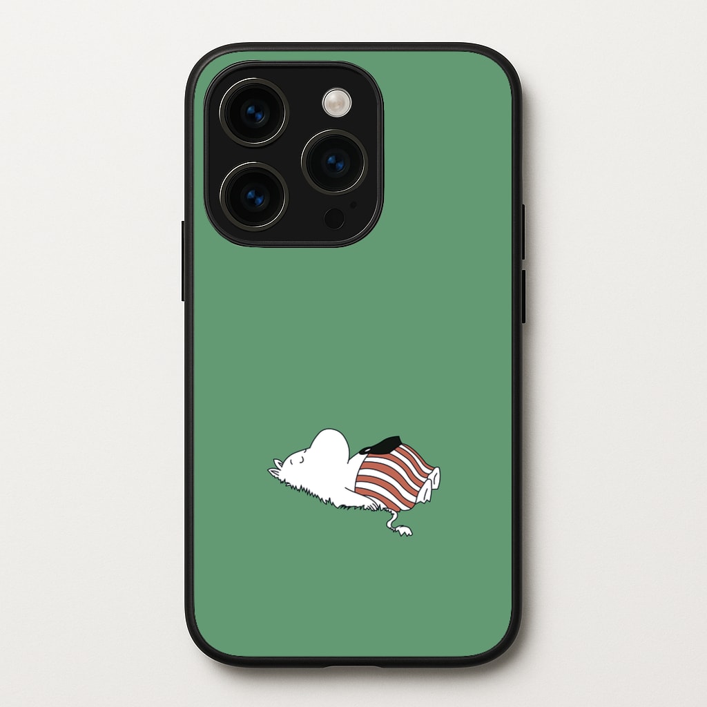 Moom On Grass - Moomin Phone Case for iPhone 15 Pro Max