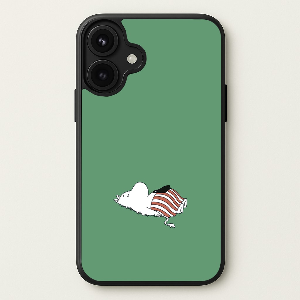 Moom On Grass Phone Case for iPhone 17