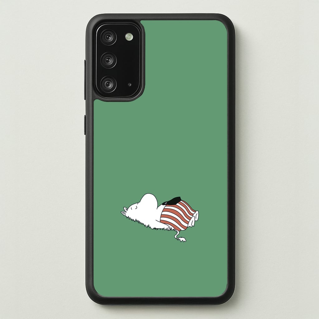 Moom On Grass - Moomin Phone Case for Galaxy Note 20