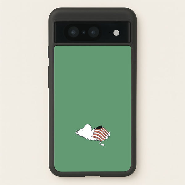 Moom On Grass - Moomin Phone Case for Google Pixel 8