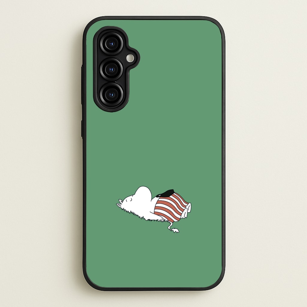 Moom On Grass - Moomin Phone Case for Galaxy A54