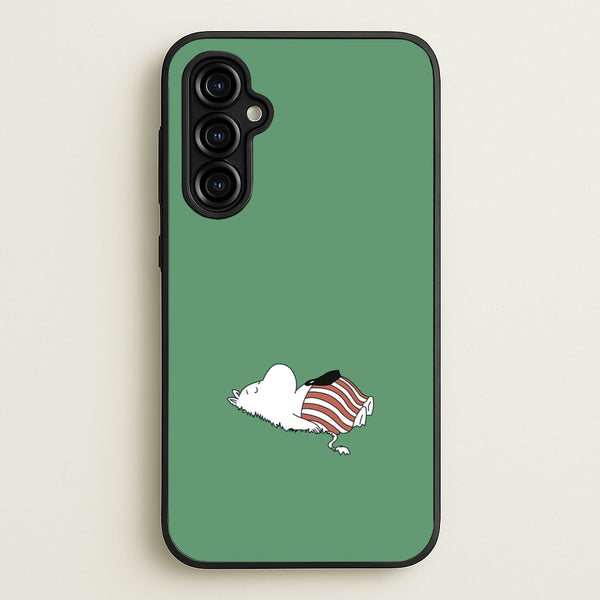 Moom On Grass - Moomin Phone Case for Galaxy A54