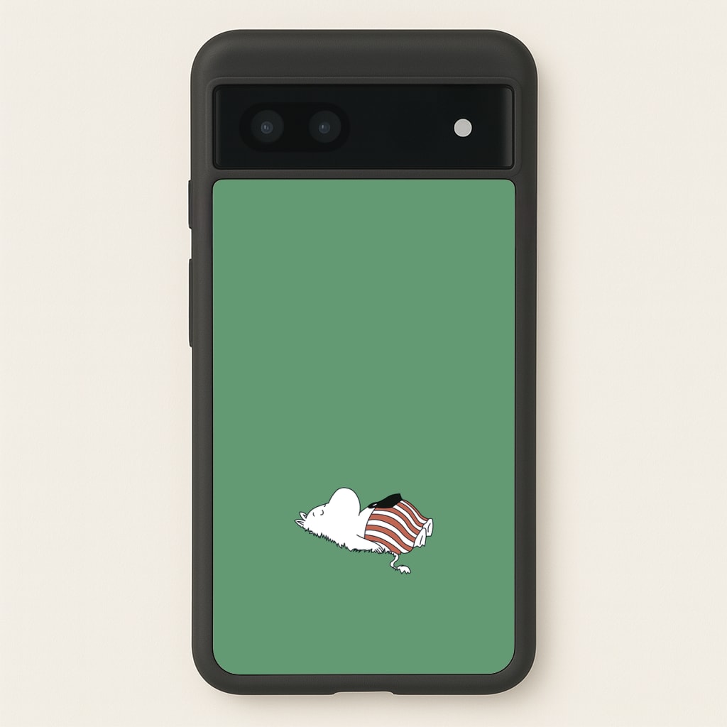 Moom On Grass - Moomin Phone Case for Google Pixel 6a
