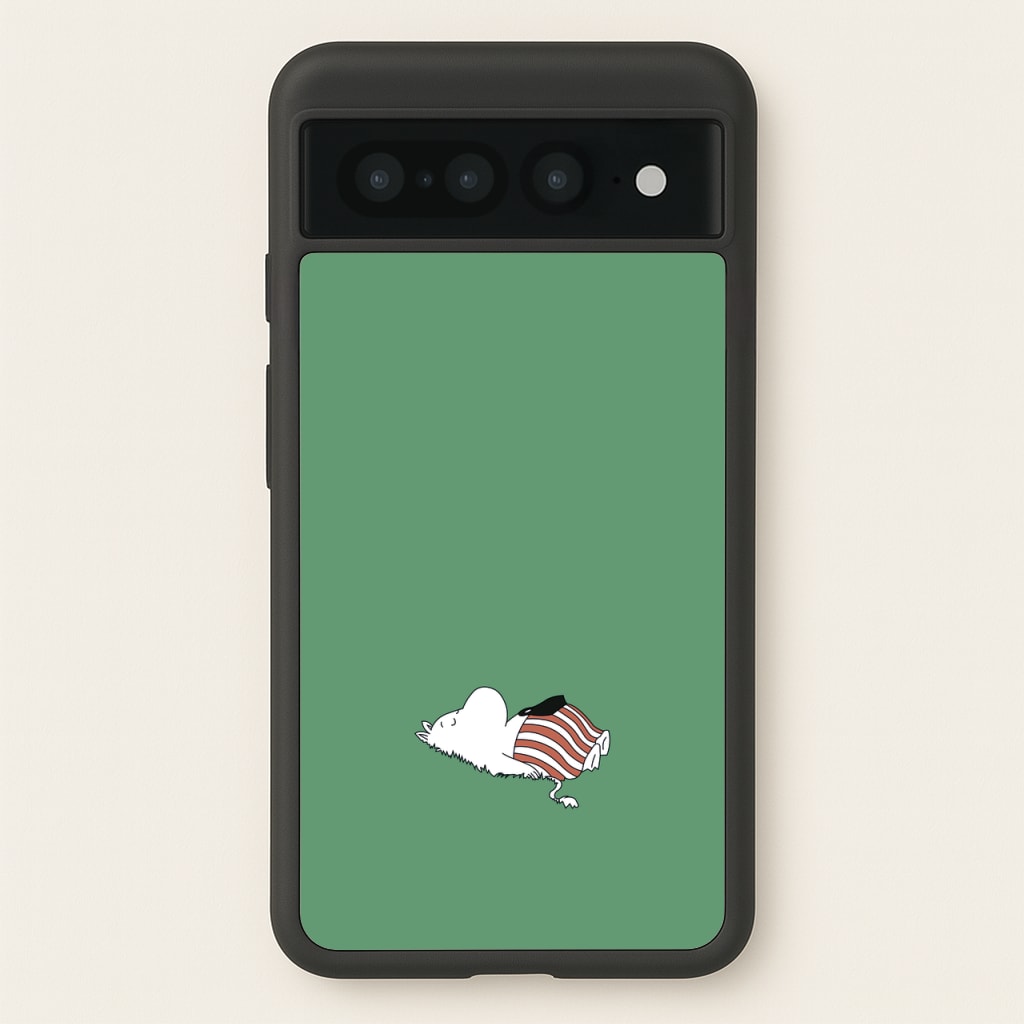 Moom On Grass - Moomin Phone Case for Google Pixel 7 Pro