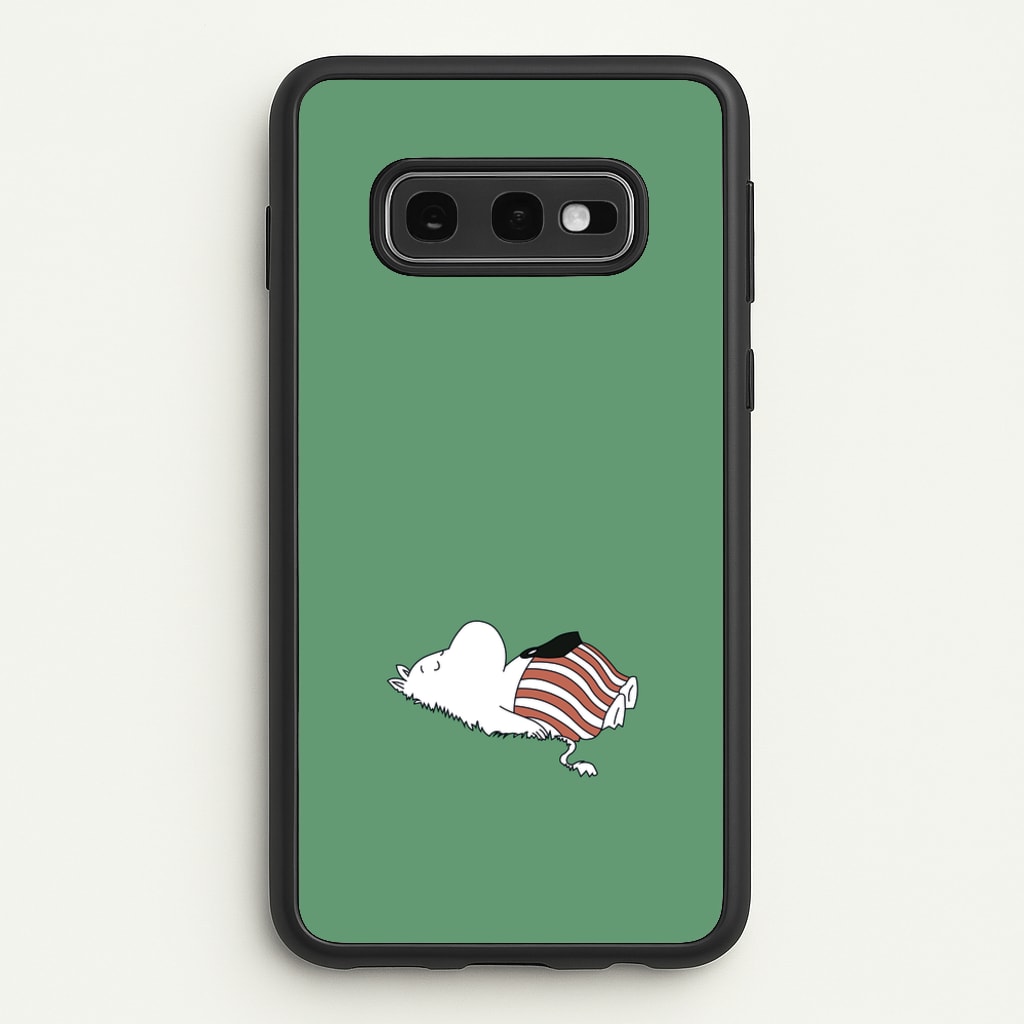 Moom On Grass - Moomin Phone Case for Galaxy S10e