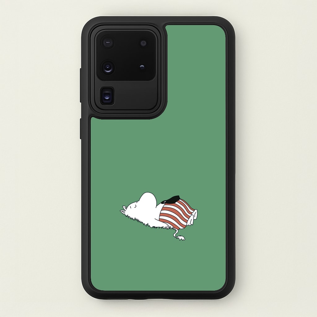 Moom On Grass - Moomin Phone Case for Galaxy S20 Ultra