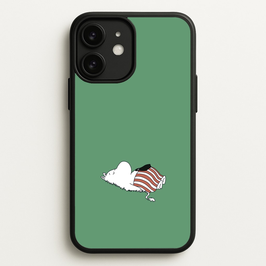 Moom On Grass - Moomin Phone Case for iPhone 11