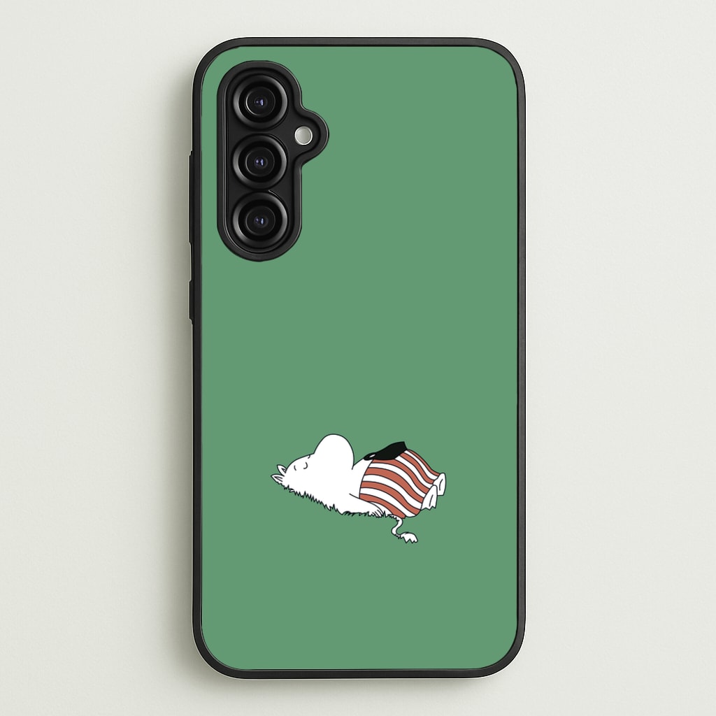 Moom On Grass - Moomin Phone Case for Galaxy A14
