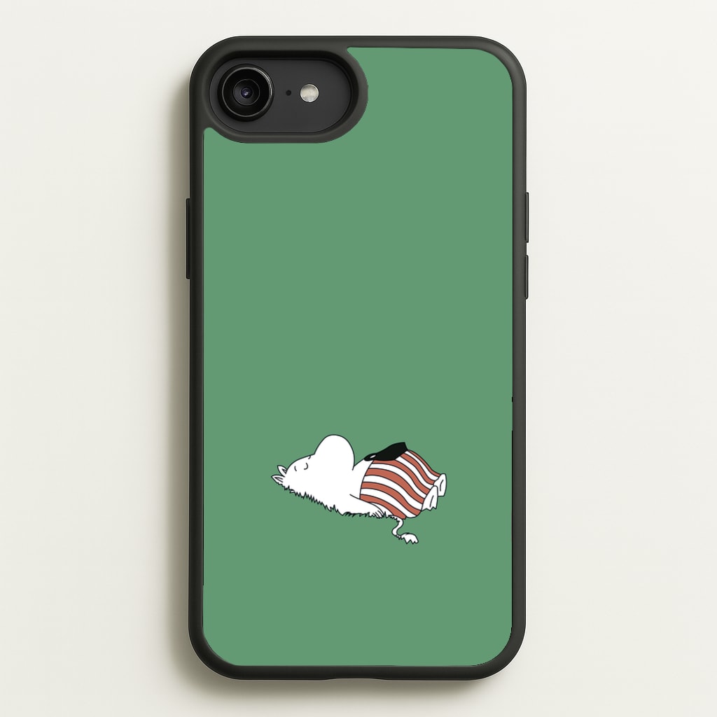 Moom On Grass - Moomin Phone Case for iPhone 6 Plus / 7 Plus / 8 Plus