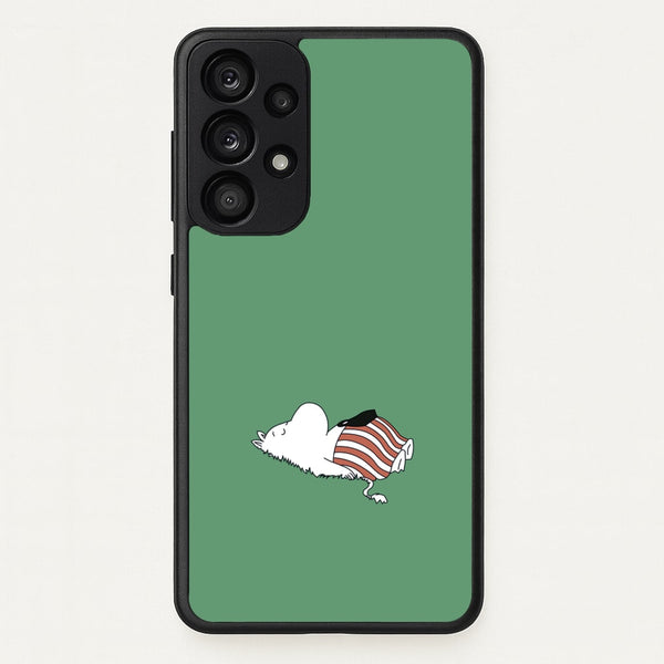 Moom On Grass - Moomin Phone Case for Galaxy A53