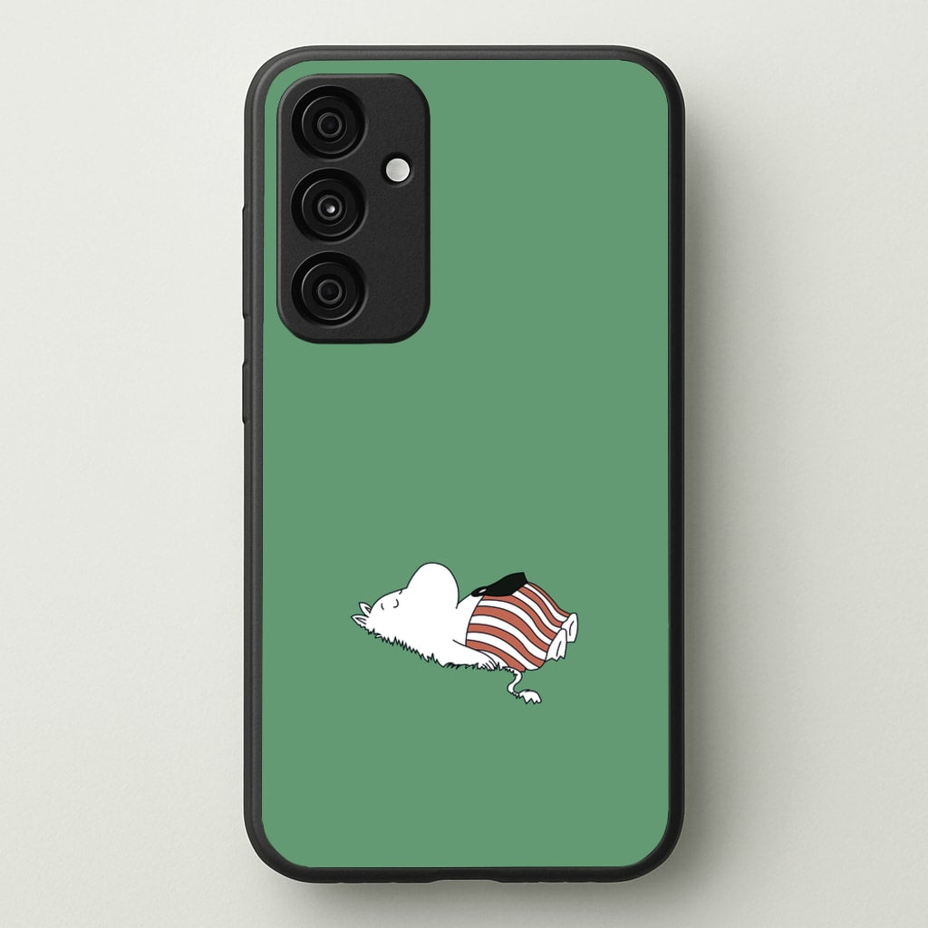 Moom On Grass - Moomin Phone Case for Galaxy A55