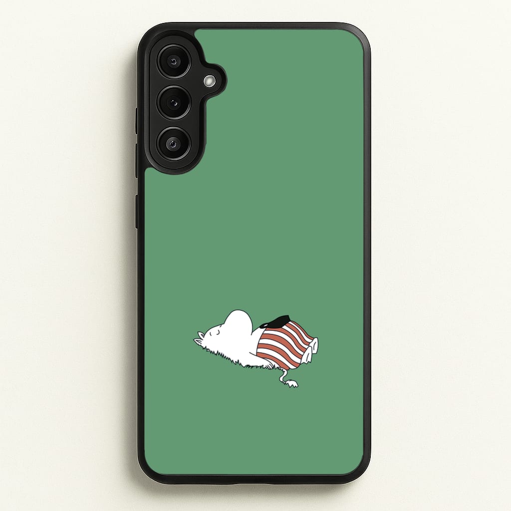 Moom On Grass - Moomin Phone Case for Galaxy A34