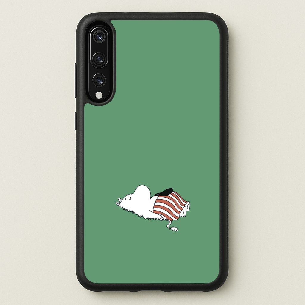 Moom On Grass - Moomin Phone Case for Huawei P20 Pro