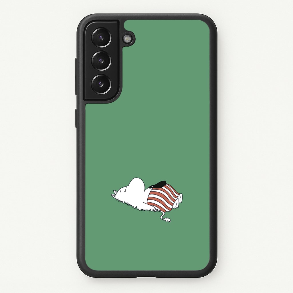 Moom On Grass - Moomin Phone Case for Galaxy S22 Plus