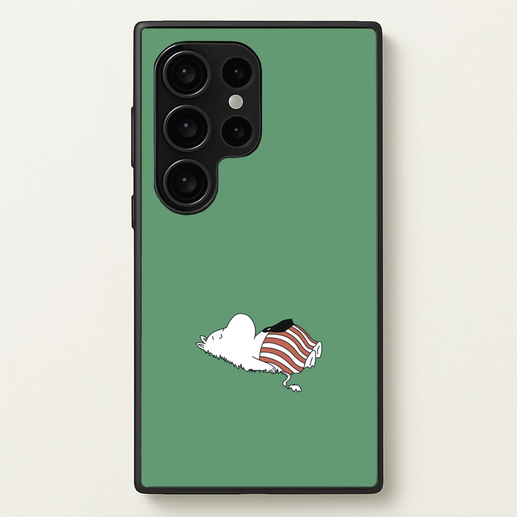 Moom On Grass - Moomin Phone Case for Galaxy S24 Ultra
