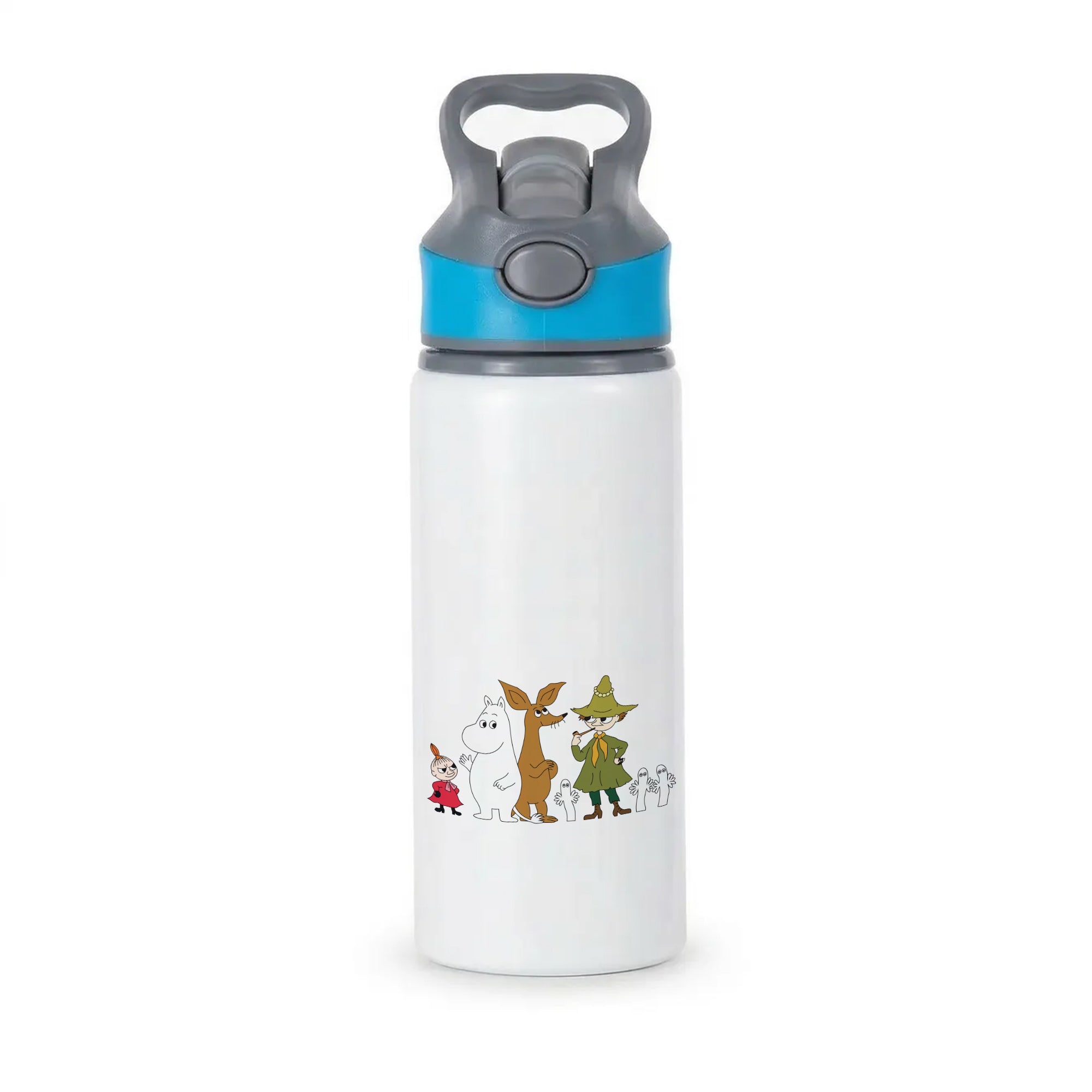 Moom Characters Active Water Bottle - Blue