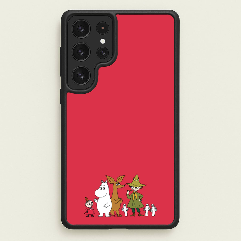 Moom Characters - Moomin Phone Case for Galaxy S23 Ultra