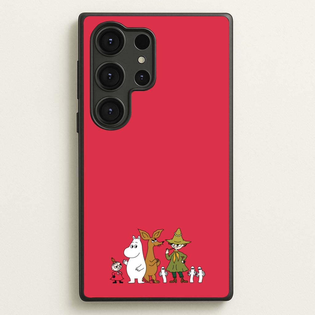 Moom Characters - Moomin Phone Case for Galaxy S25 Ultra