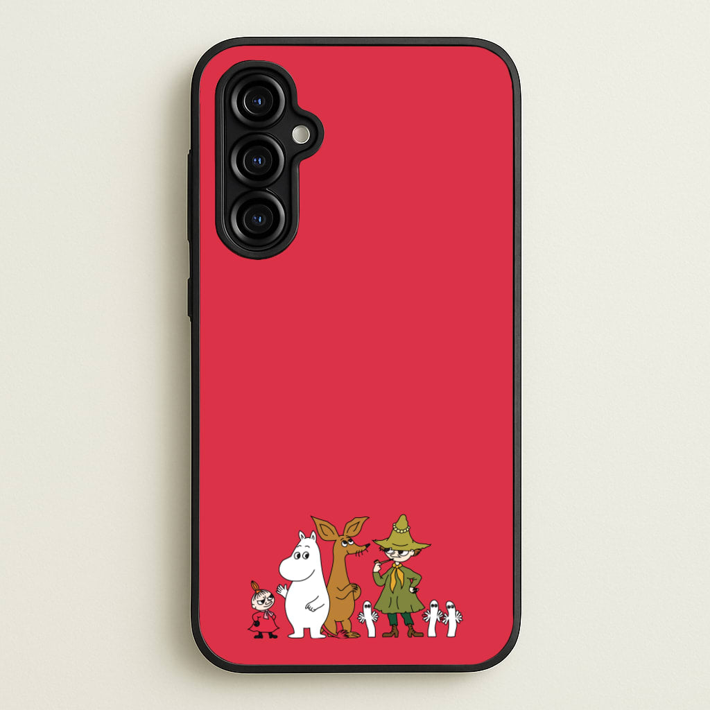 Moom Characters - Moomin Phone Case for Galaxy A54