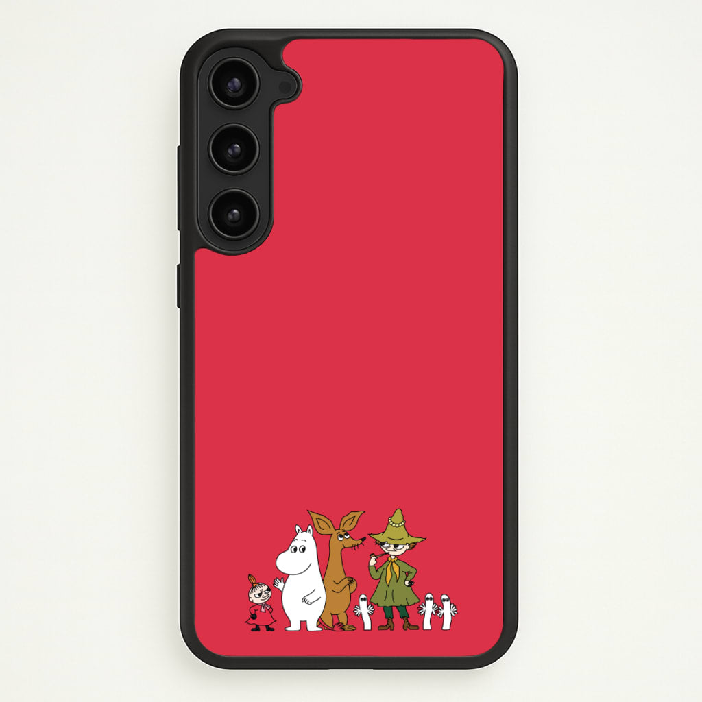 Moom Characters - Moomin Phone Case for Galaxy S23 Plus