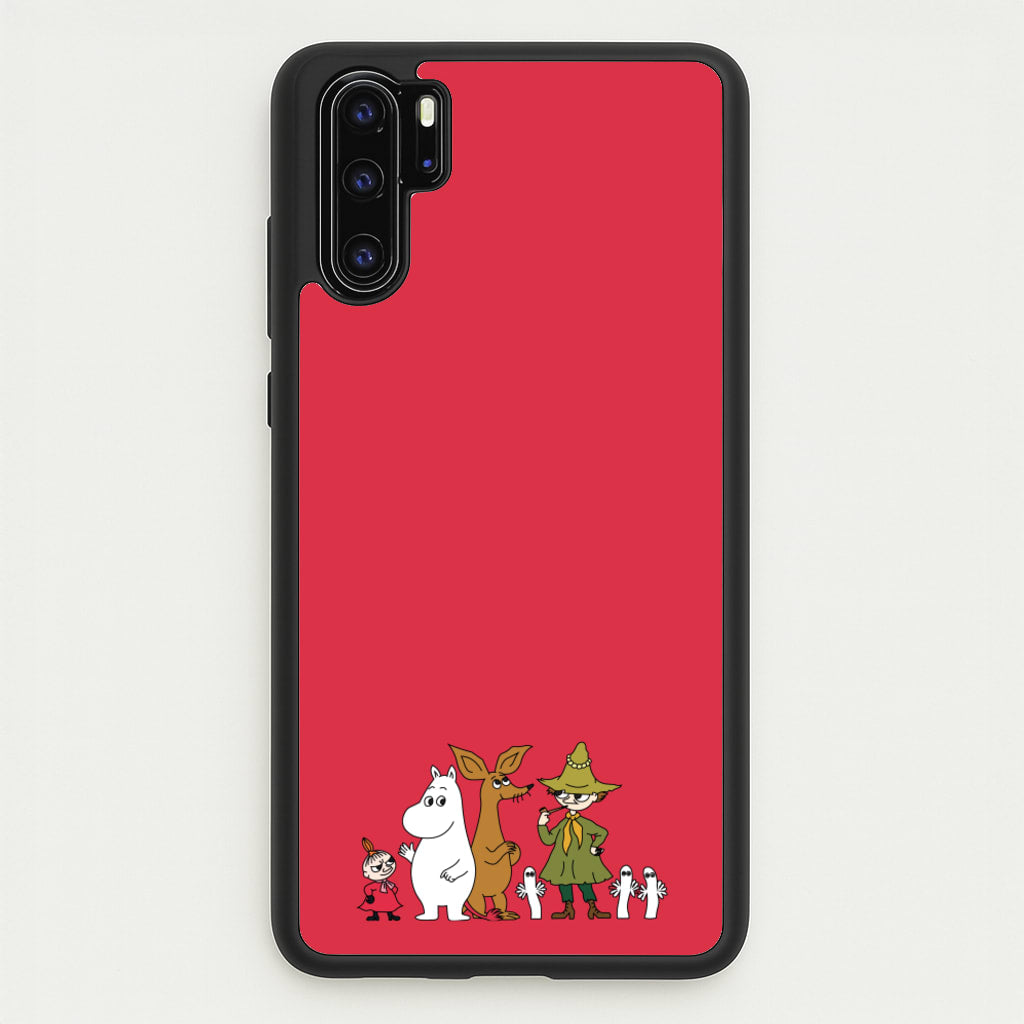Moom Characters - Moomin Phone Case for Huawei P30 Pro