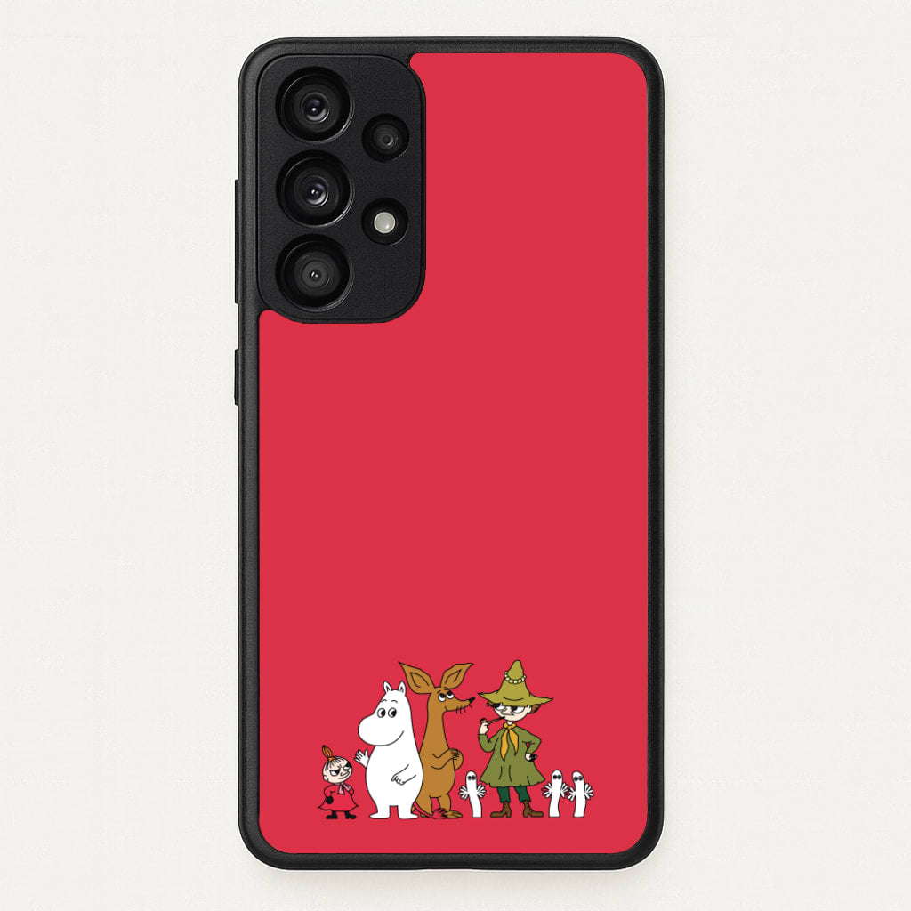 Moom Characters - Moomin Phone Case for Galaxy A53