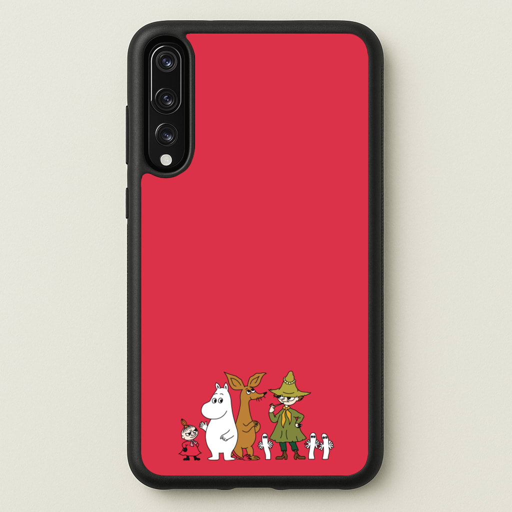 Moom Characters - Moomin Phone Case for Huawei P20 Pro