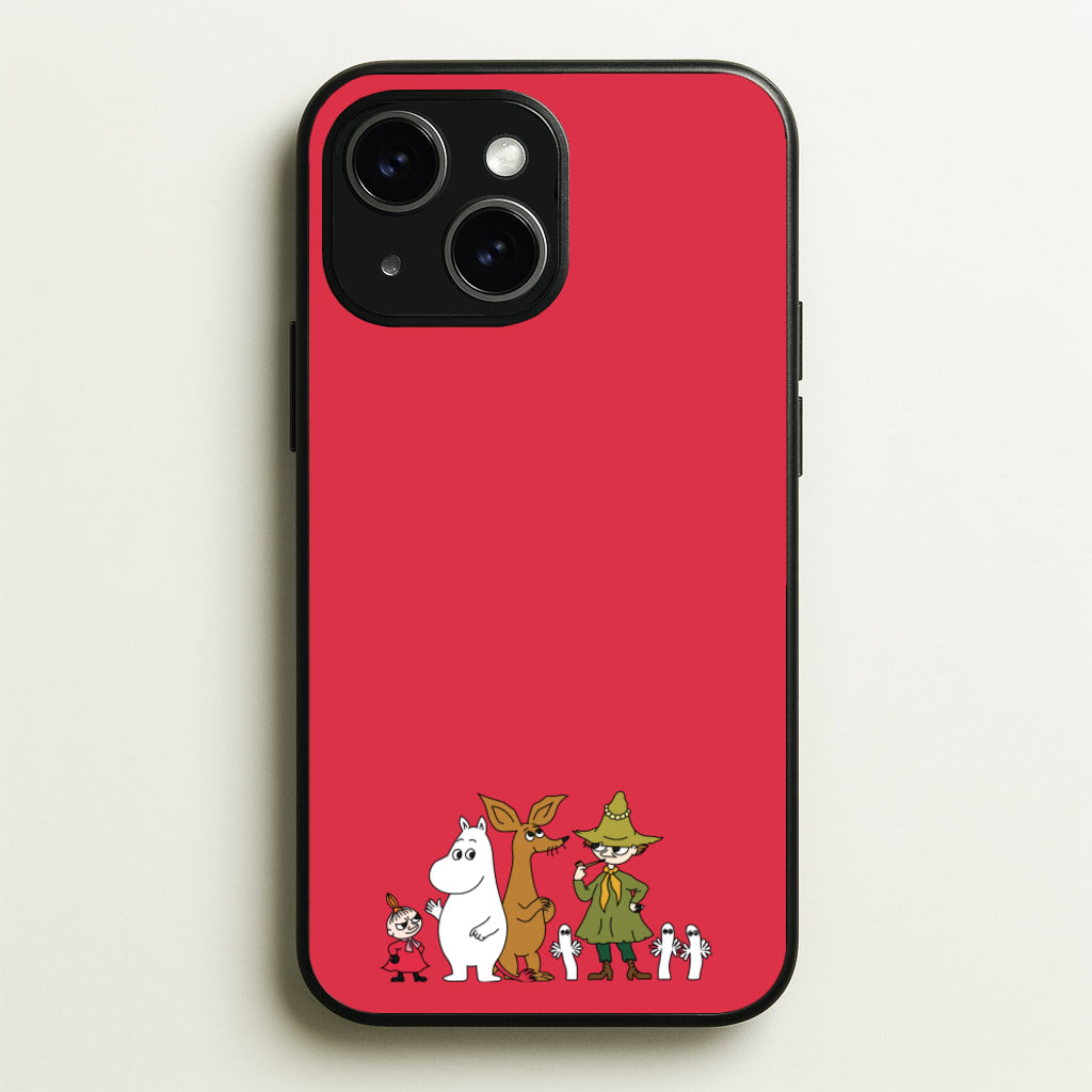 Moom Characters - Moomin Phone Case for iPhone 15
