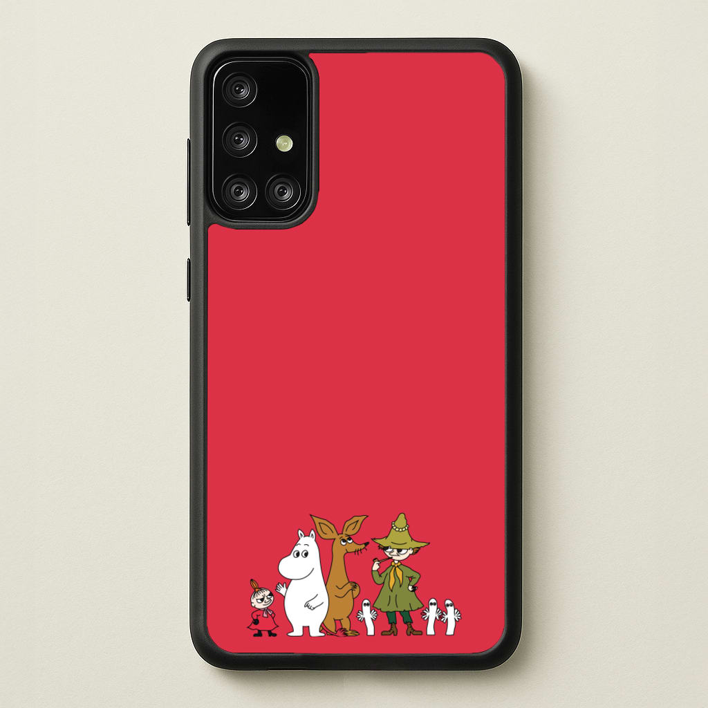 Moom Characters - Moomin Phone Case for Galaxy A71