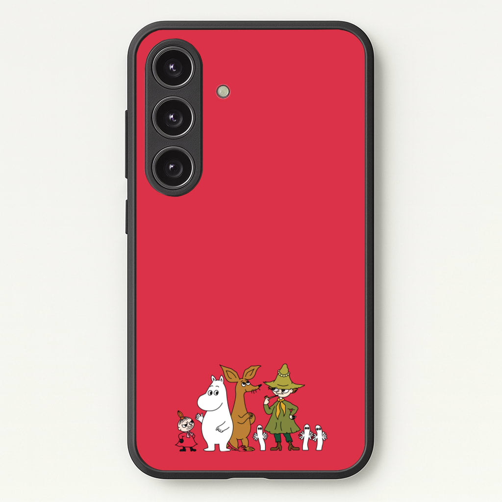 Moom Characters - Moomin Phone Case for Galaxy S25