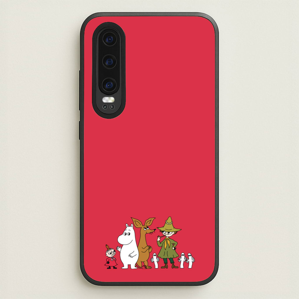 Moom Characters - Moomin Phone Case for Huawei P30