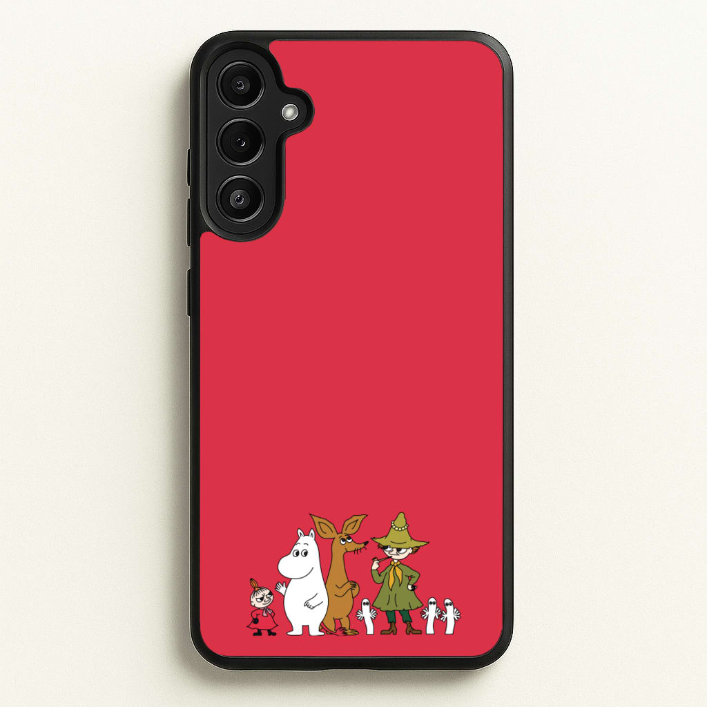 Moom Characters - Moomin Phone Case for Galaxy A34