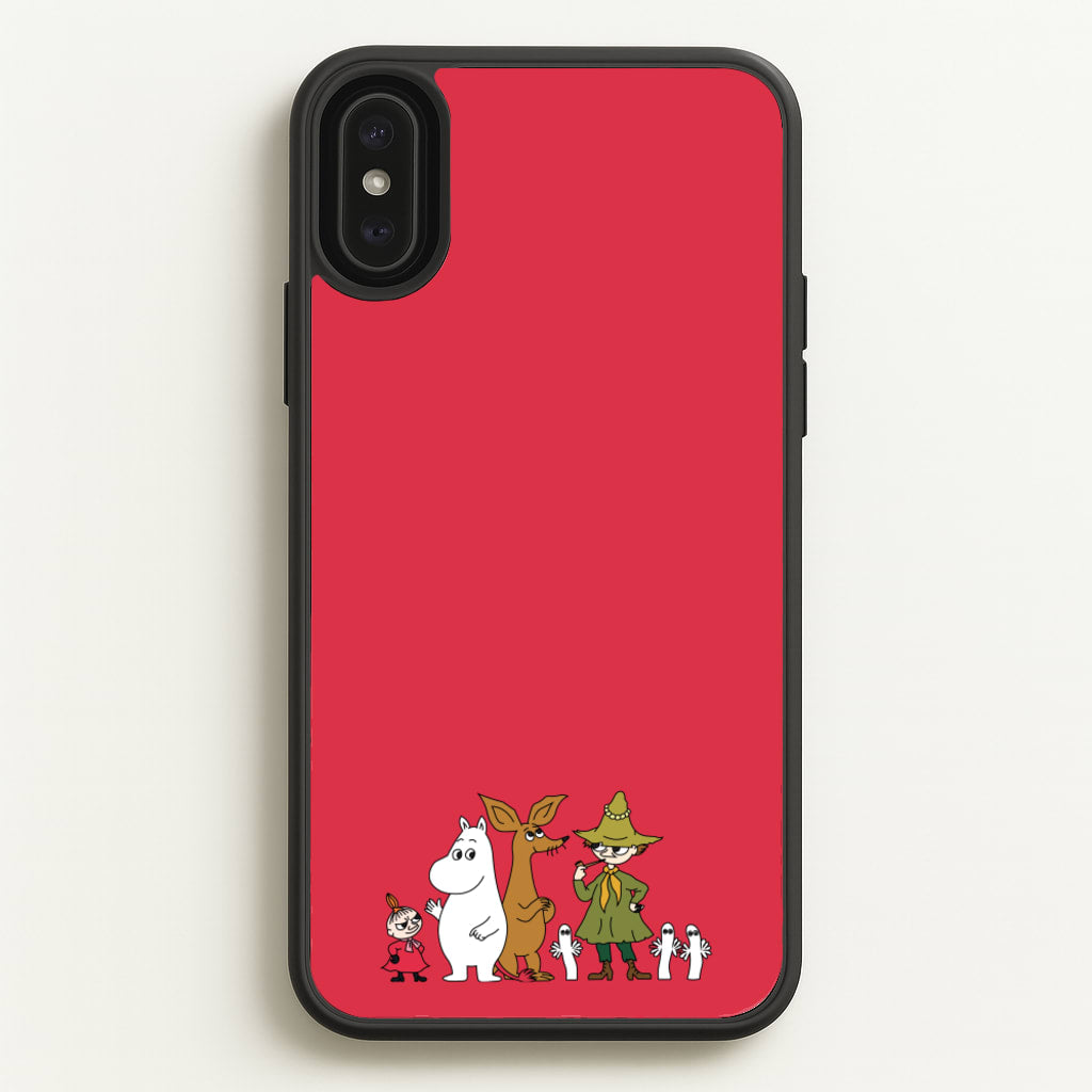 Moom Characters - Moomin Phone Case for iPhone XS Max