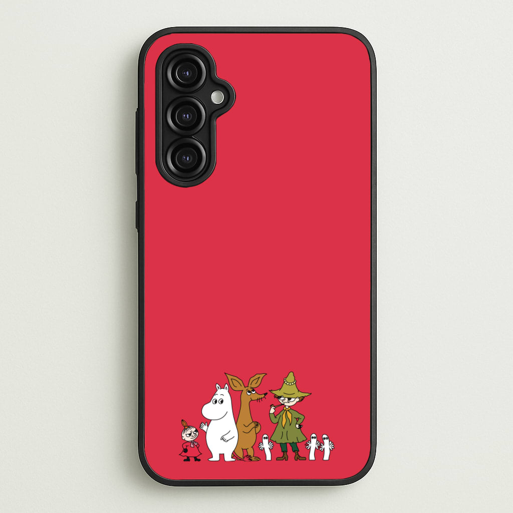 Moom Characters - Moomin Phone Case for Galaxy A14