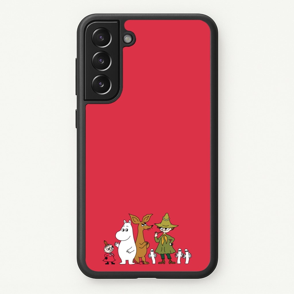 Moom Characters - Moomin Phone Case for Galaxy S22 Plus