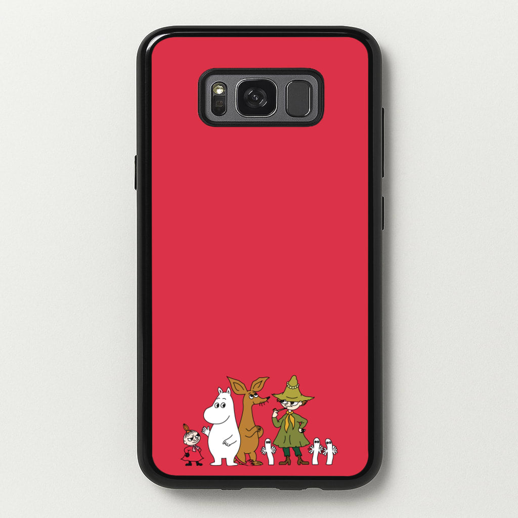 Moom Characters - Moomin Phone Case for Galaxy S8