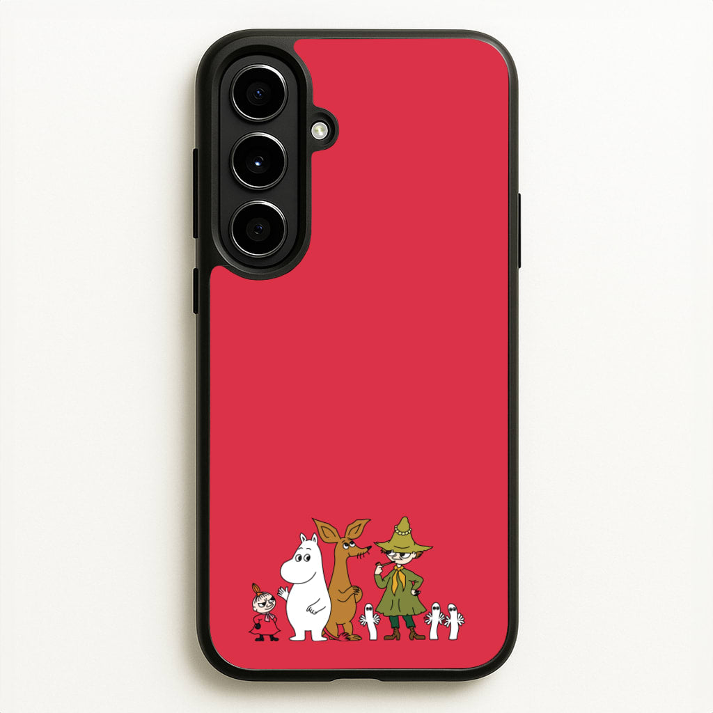 Moom Characters - Moomin Phone Case for Galaxy A56