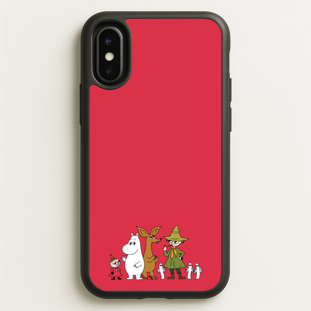 Moom Characters - Moomin Phone Case for iPhone X / XS