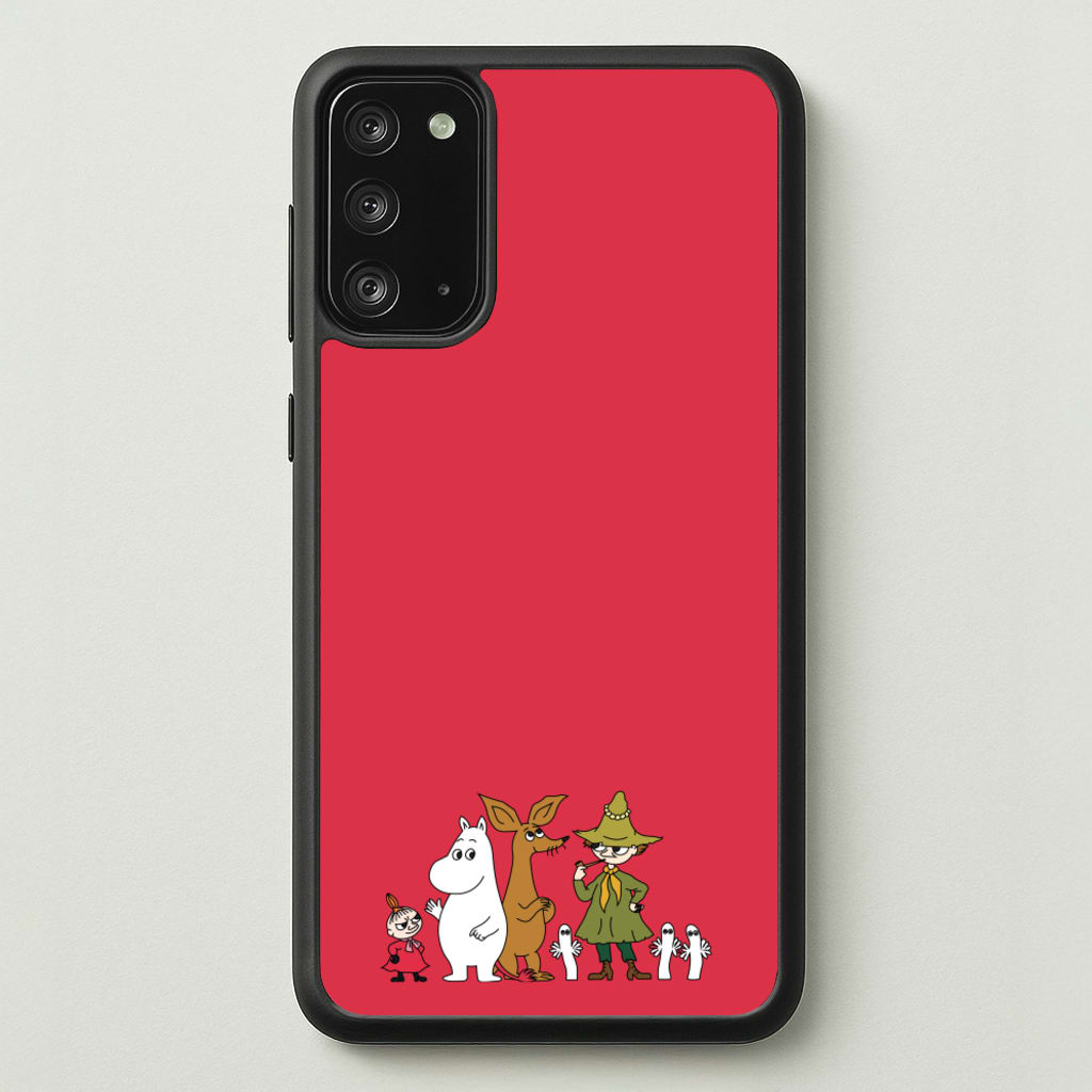 Moom Characters - Moomin Phone Case for Galaxy Note 20