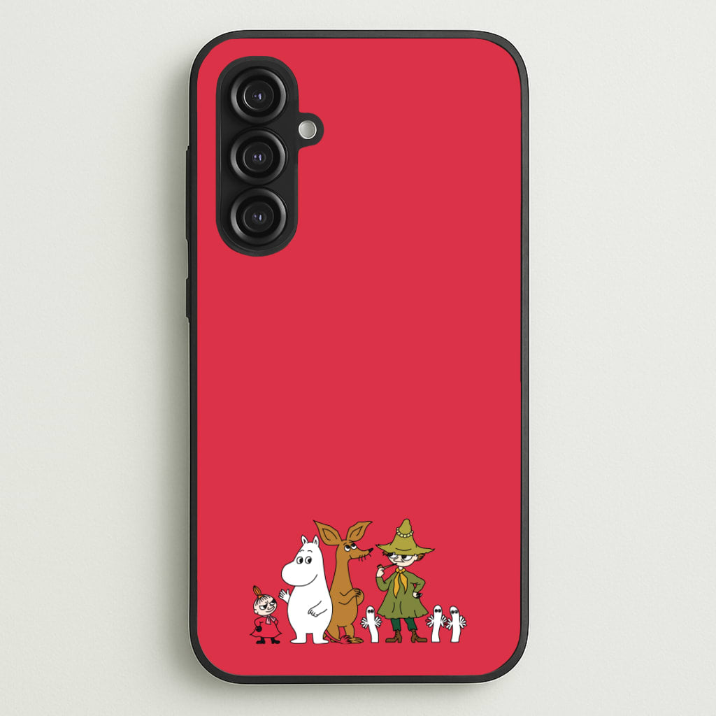 Moom Characters - Moomin Phone Case for Galaxy S23FE
