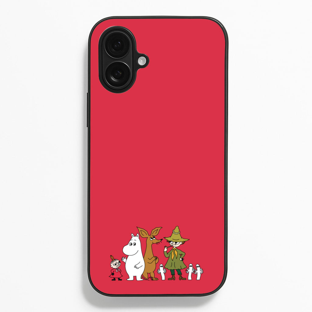 Moom Characters - Moomin Phone Case for iPhone 16 Plus