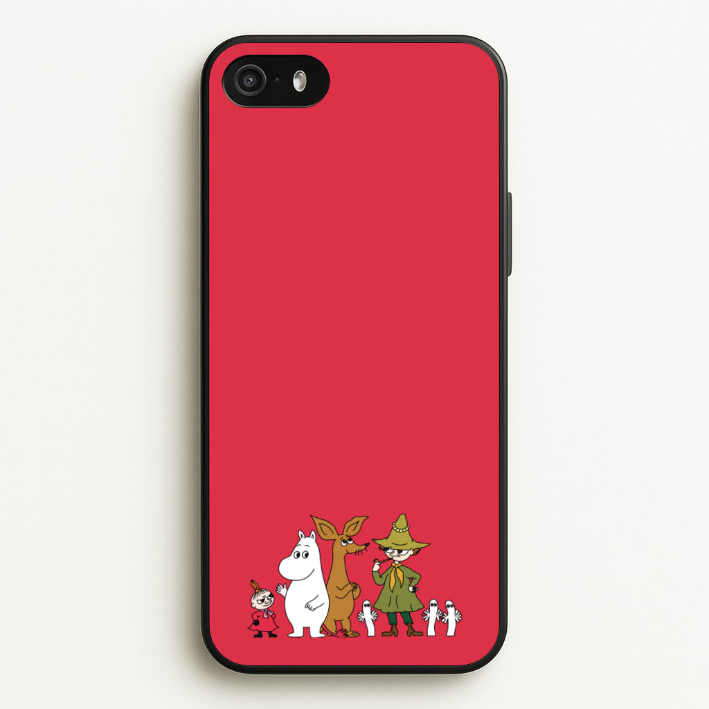 Moom Characters - Moomin Phone Case for iPhone 5 / 5s / SE 2016