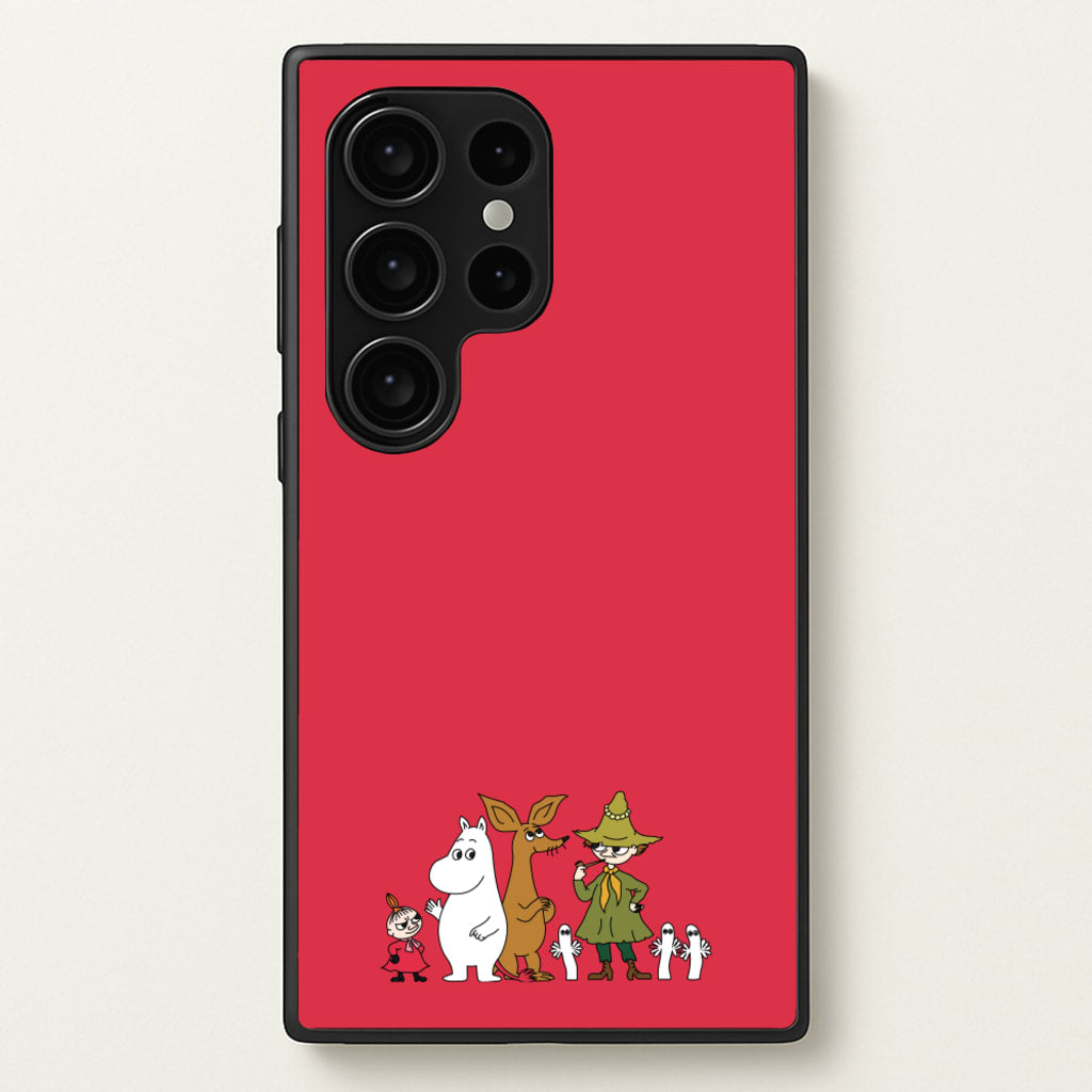 Moom Characters - Moomin Phone Case for Galaxy S24 Ultra