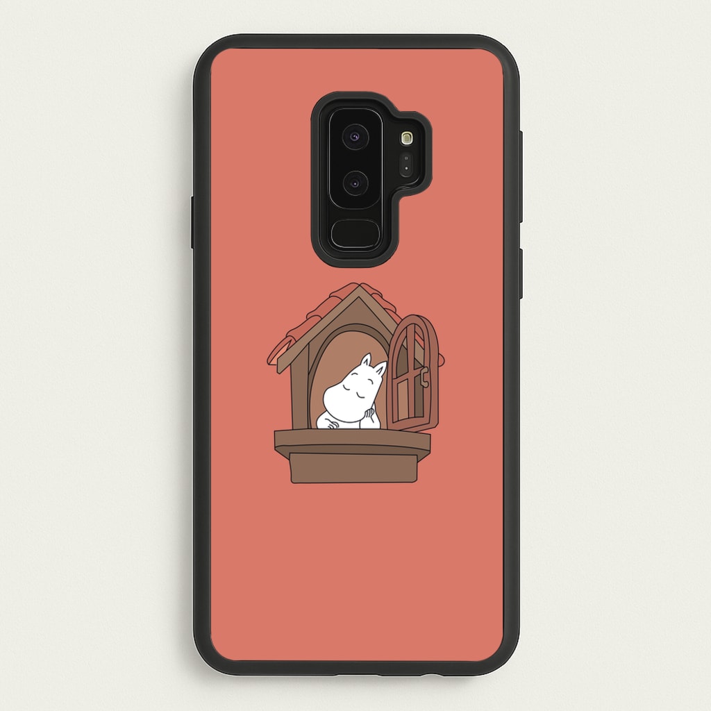 The Window - Moomin Phone Case for Galaxy S9 Plus