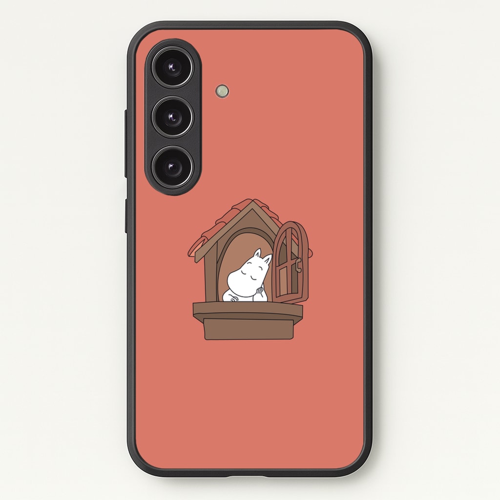 The Window - Moomin Phone Case for Galaxy S24FE